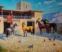 Bulmaca Four horses