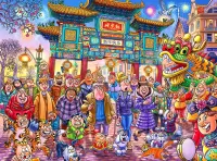 Quebra-cabeça Chinese New Year