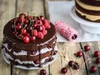 Quebra-cabeça Chocolate Cake