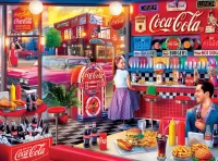 Jigsaw Puzzle Coca Cola Soda Fountain