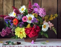 Jigsaw Puzzle Country bouquet