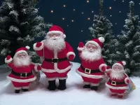 Пазл Деды Морозы