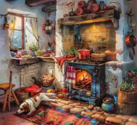 Puzzle Country Kitchen