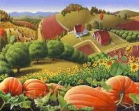 Puzzle Rural landscape
