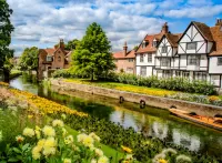 Jigsaw Puzzle Village in England
