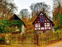 Quebra-cabeça Village in Germany
