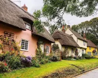 パズル Village in Hampshire