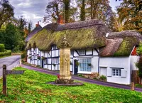 Jigsaw Puzzle Village in Hampshire