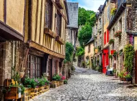 Jigsaw Puzzle Village in Normandy