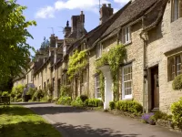 Jigsaw Puzzle Village in Oxfordshire
