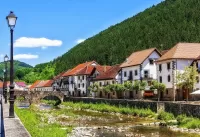 Jigsaw Puzzle A village in Switzerland