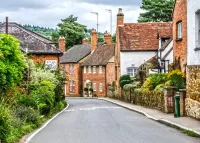 パズル Village in Surrey