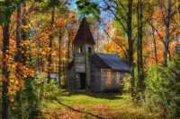 Rätsel Wooden chapel