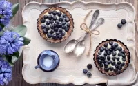 Слагалица Dessert with berries