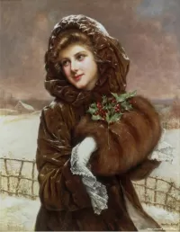 Slagalica Girl-winter
