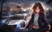 Rompicapo Girl and car