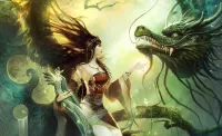 Zagadka Dragon and Witch