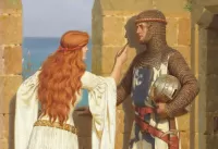Bulmaca The girl and the knight