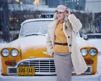 Слагалица The girl and the taxi