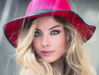 Bulmaca Girl in the rain