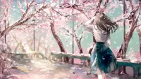 パズル The girl under the Sakura