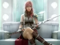 パズル Girl with sword