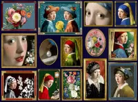 Jigsaw Puzzle Girl with a pearl earring