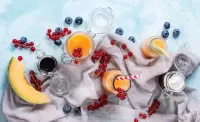 Puzzle Melon cocktail