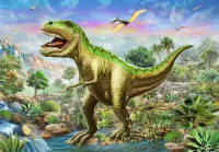 Пазл Динозавр