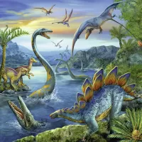 Puzzle Dinozavri