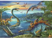 Jigsaw Puzzle dinosaurs