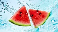 Jigsaw Puzzle Slices of watermelon