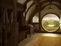 Quebra-cabeça Hobbit house