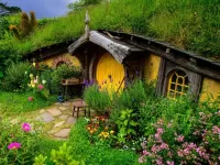 Rompecabezas Hobbit house