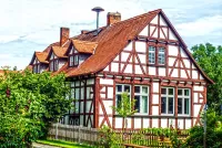 Jigsaw Puzzle House in Bavaria