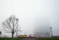 Пазл дом в тумане