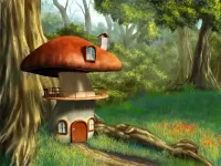 Slagalica Mushroom house