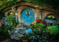 Slagalica Hobbit house