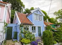 Jigsaw Puzzle House in old Oslo