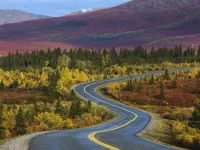 Rätsel Road in Alaska