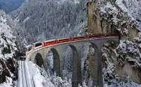 Пазл Дорога в Альпах