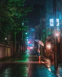 パズル Rainy evening