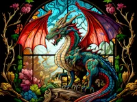 Jigsaw Puzzle The Dragon