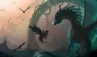 Пазл дракон