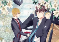 パズル Duo among the lilies