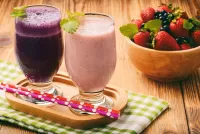 Jigsaw Puzzle Berry Smoothie