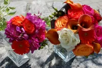 Jigsaw Puzzle Two bouquets