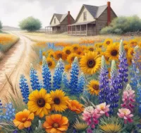 ジグソーパズル 2つの住宅