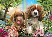 Jigsaw Puzzle Two friends