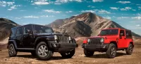 Jigsaw Puzzle Two jeeps